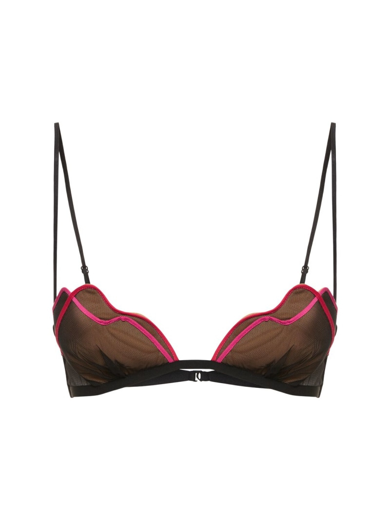 NENSI DOJAKA Heartbeat sheer bra | REVERSIBLE