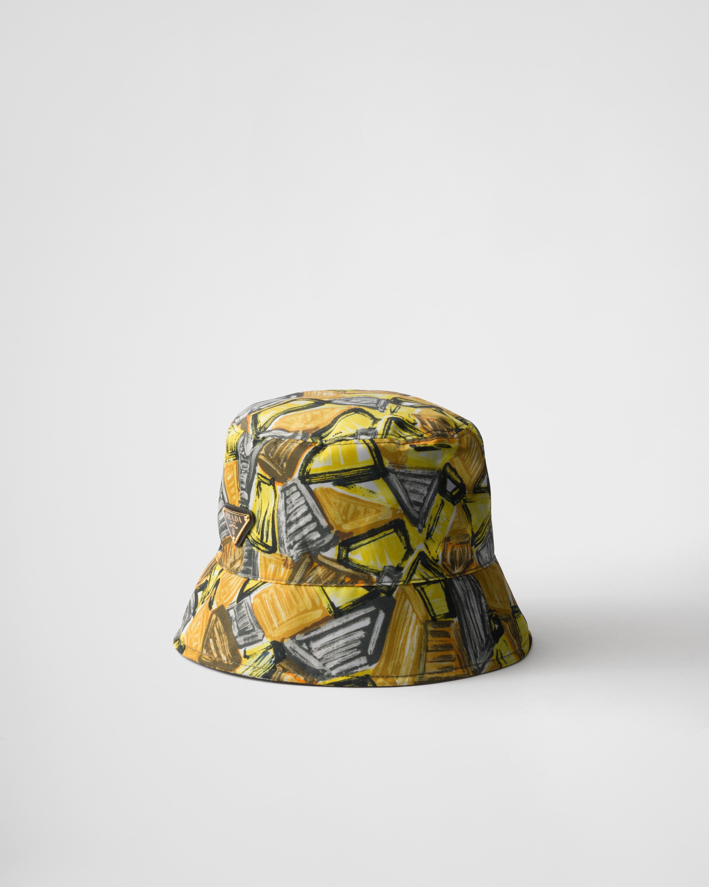 Printed Re-Nylon bucket hat - 1