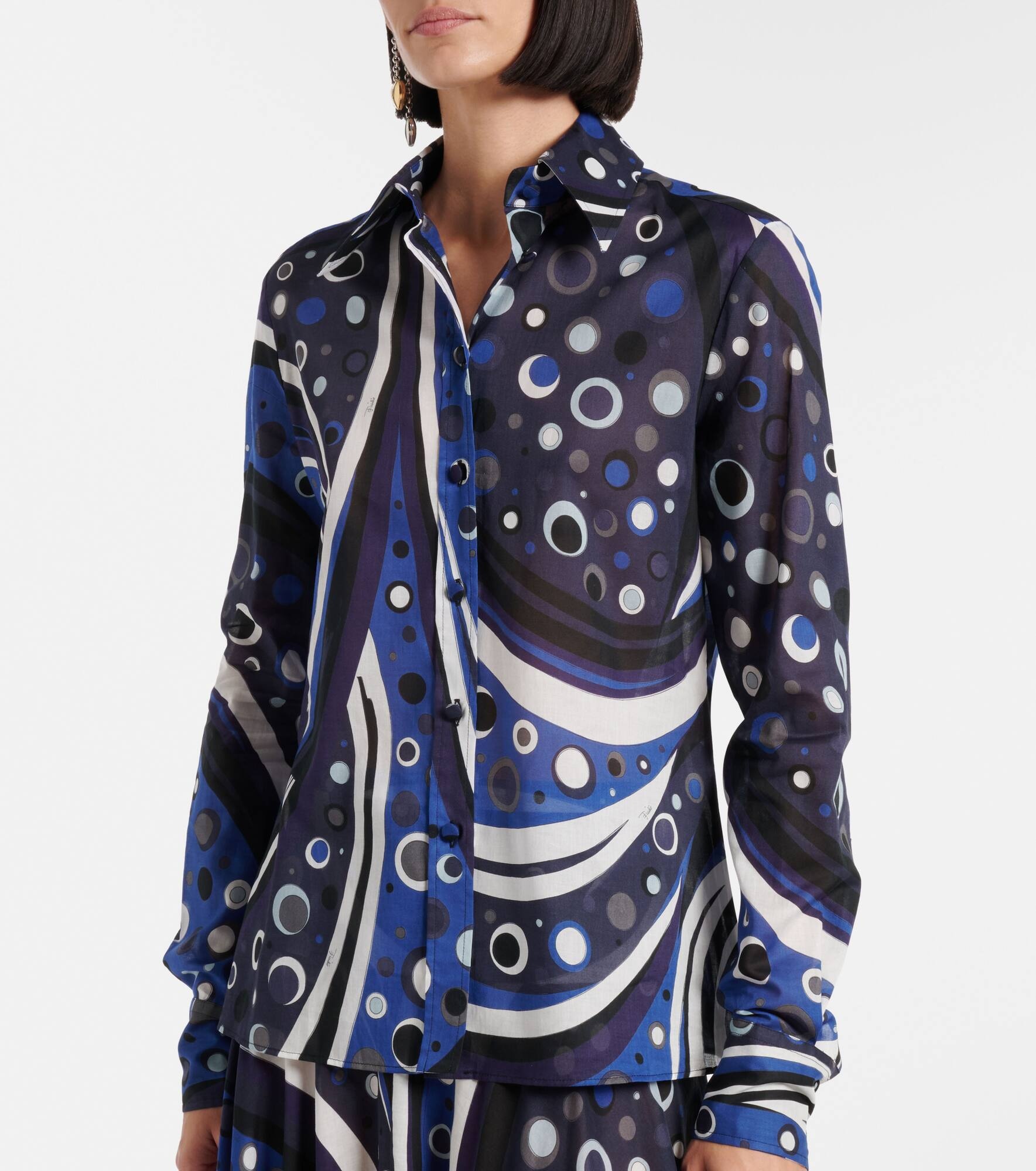 Fontane cotton muslin shirt - 6