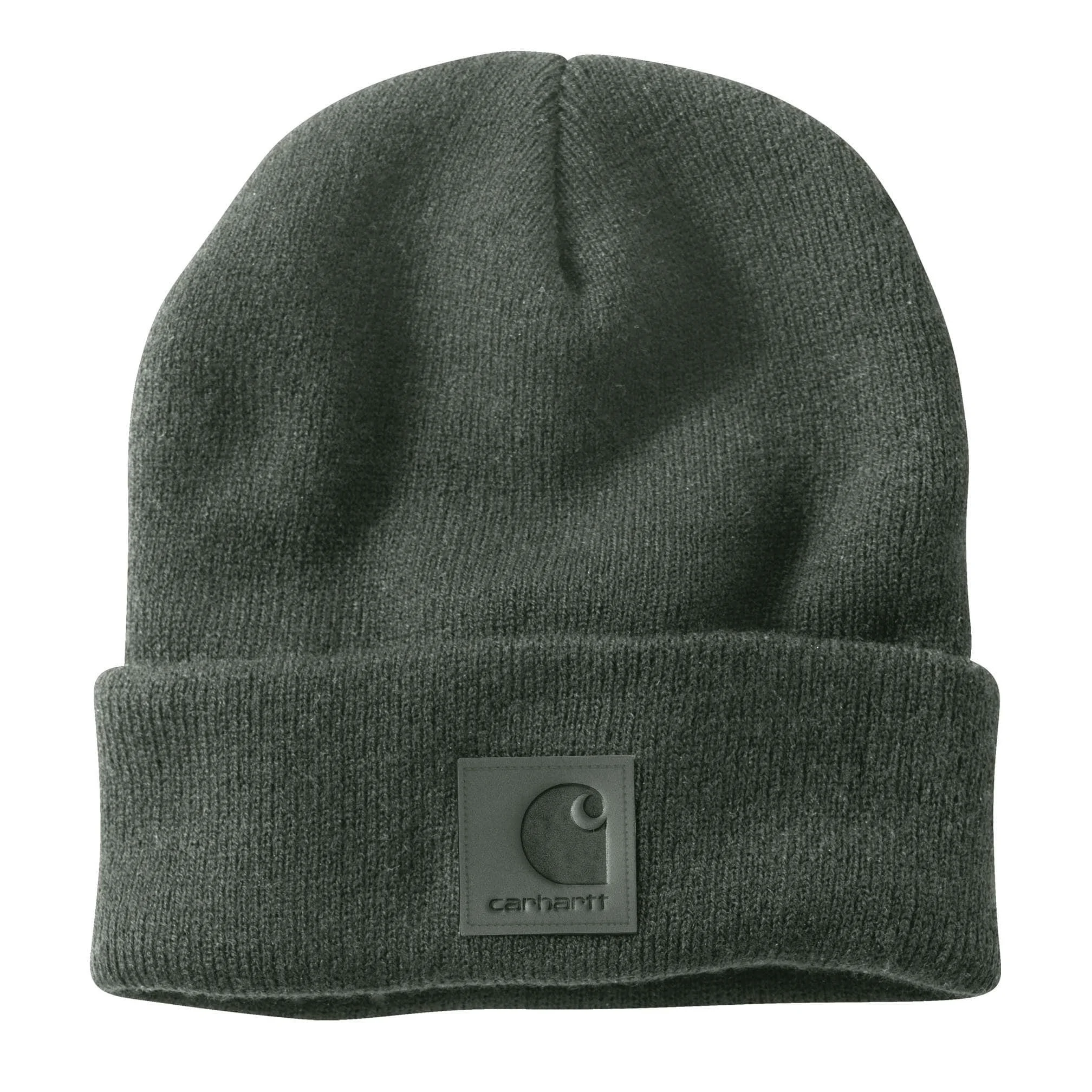 Leatherette Watch Cap Beanie - 1