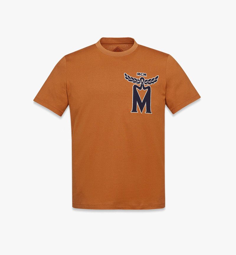 M Logo Embroidery T-Shirt in Organic Cotton 1