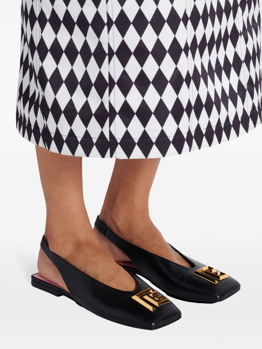 Eden leather ballerina shoes - 7