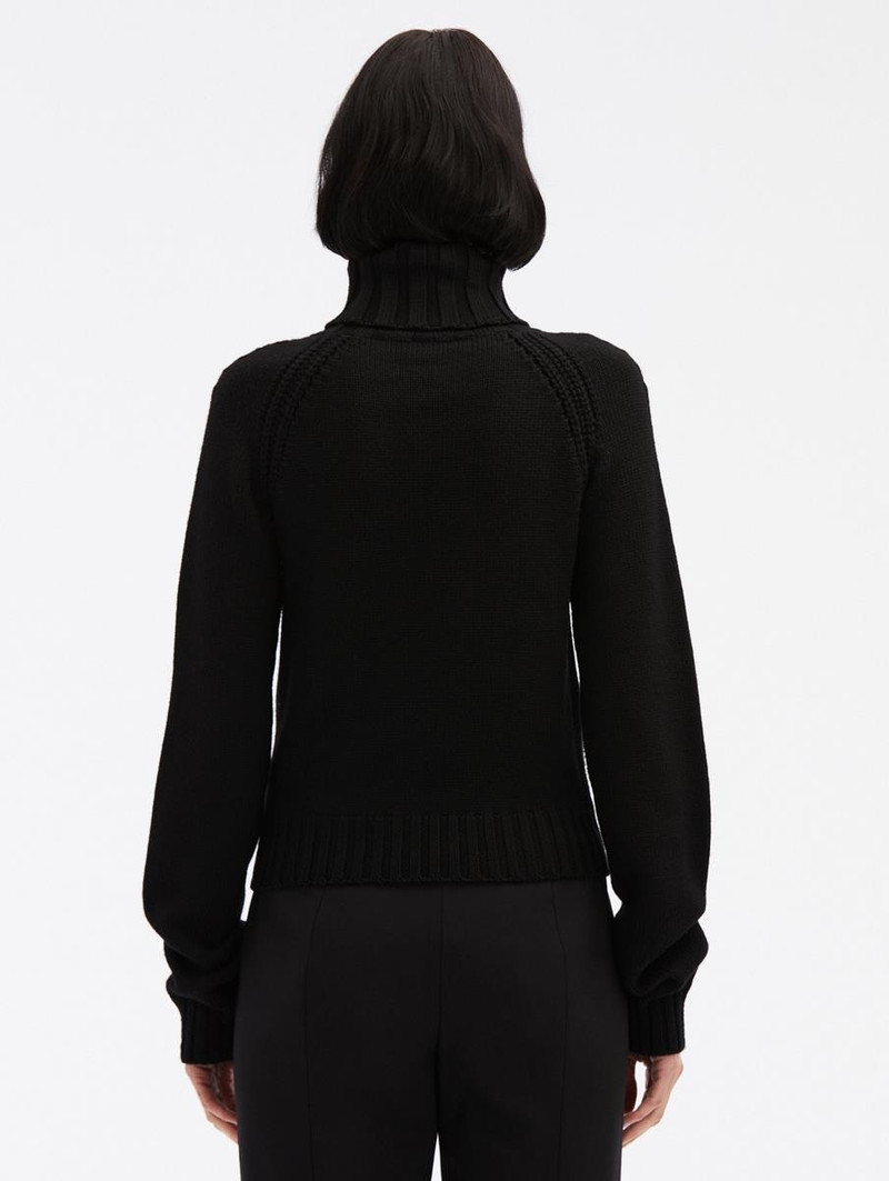 CRYSTAL LEAVES EMBROIDERED PULLOVER 3