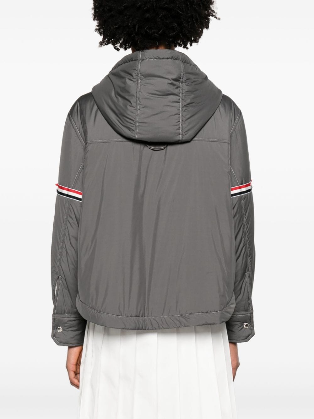 RWB down hooded jacket - 4