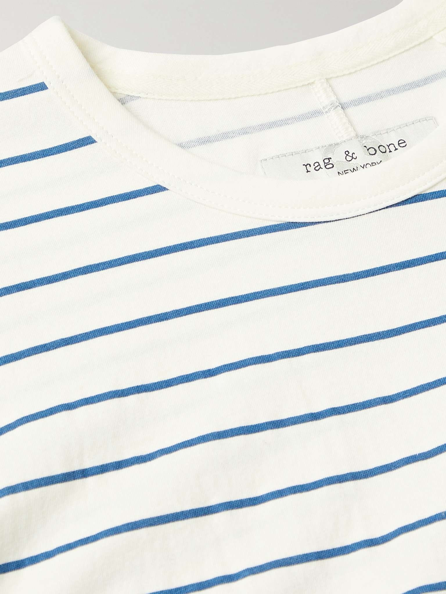 Miles Striped Organic Cotton-Jersey T-Shirt - 5