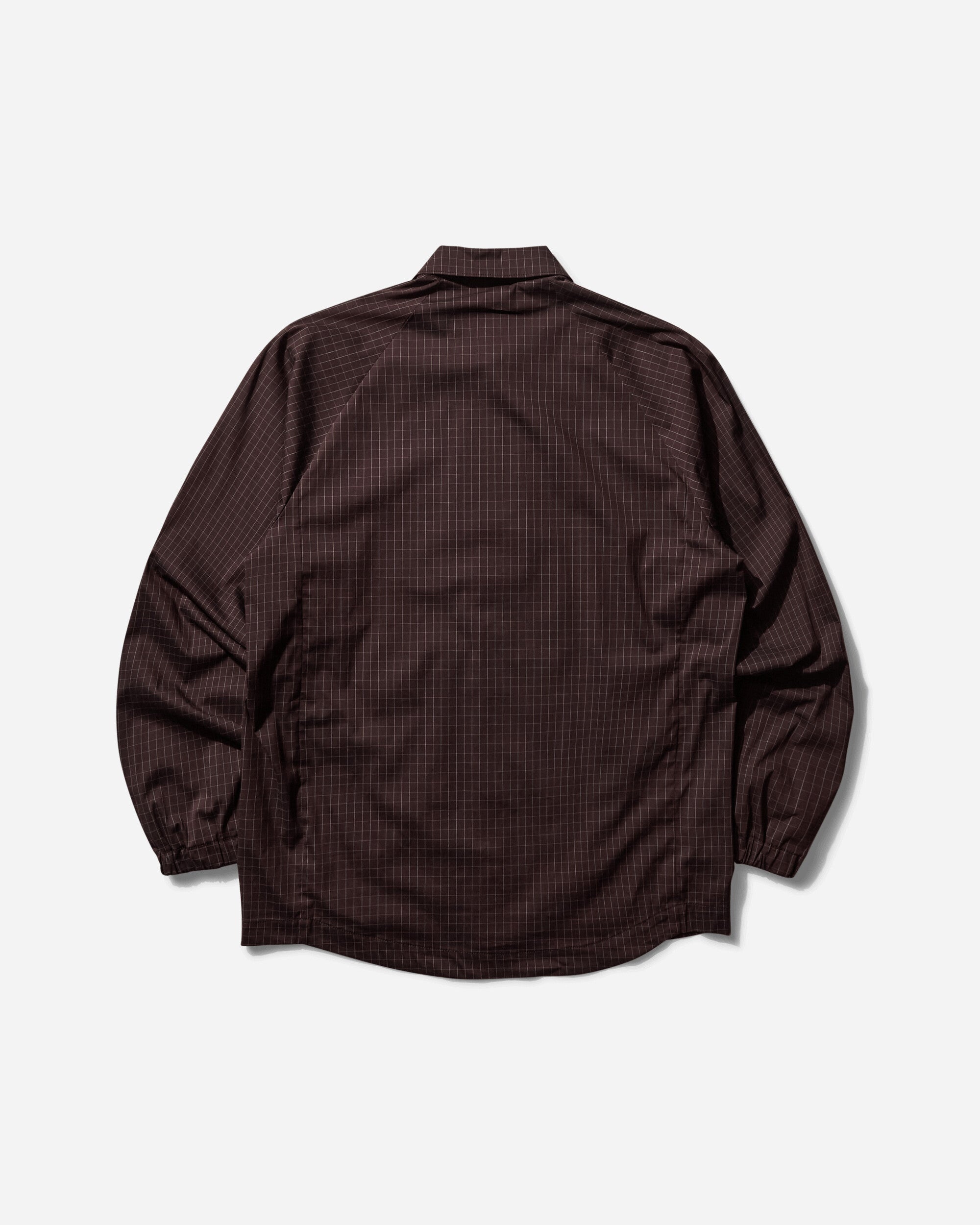 Men's Bilitis Check Shirt Chocolate Brown - 2