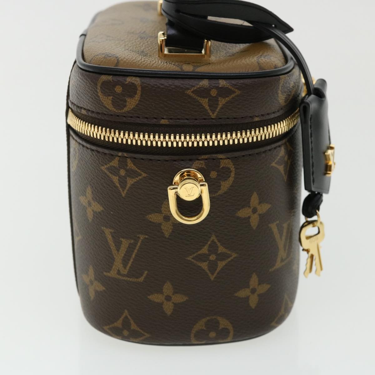 LOUIS VUITTON Monogram Reverse Vanity Nvpm Hand Bag M45165 - 4