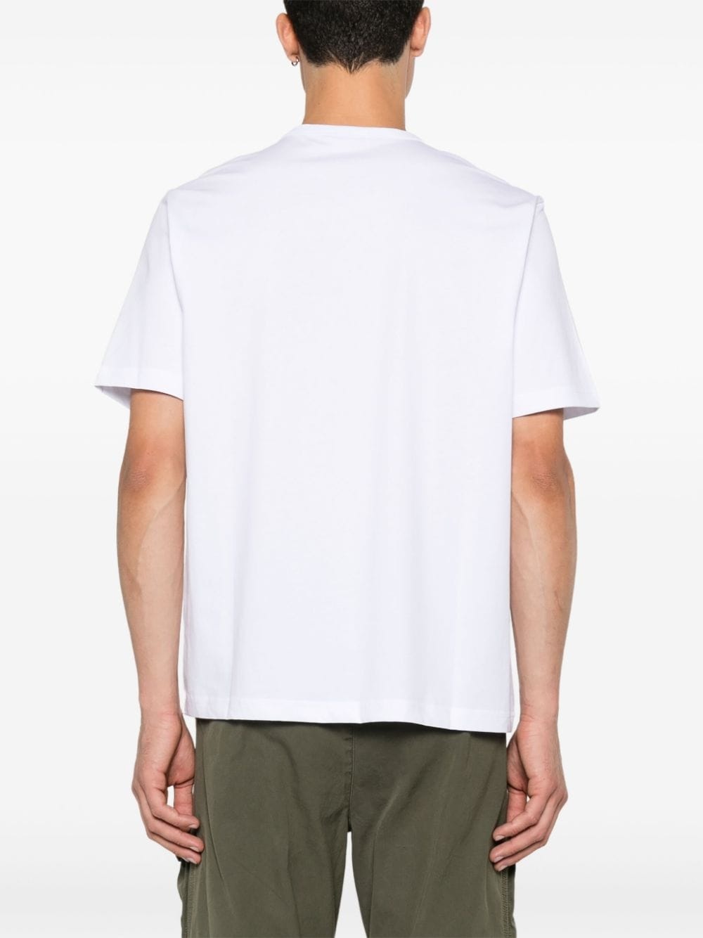logo-embroidered T-shirt - 4