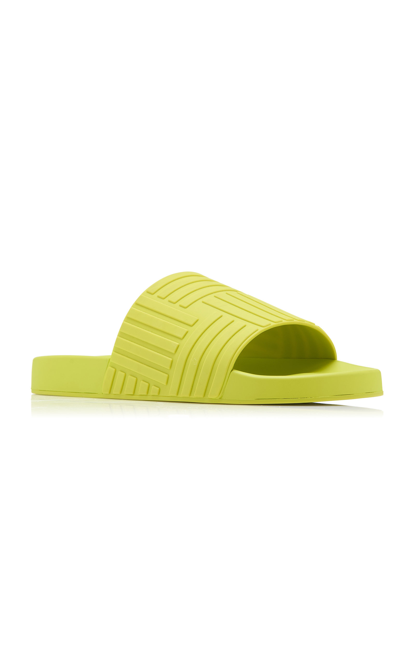 Carpet Rubber Slide Sandals green - 5