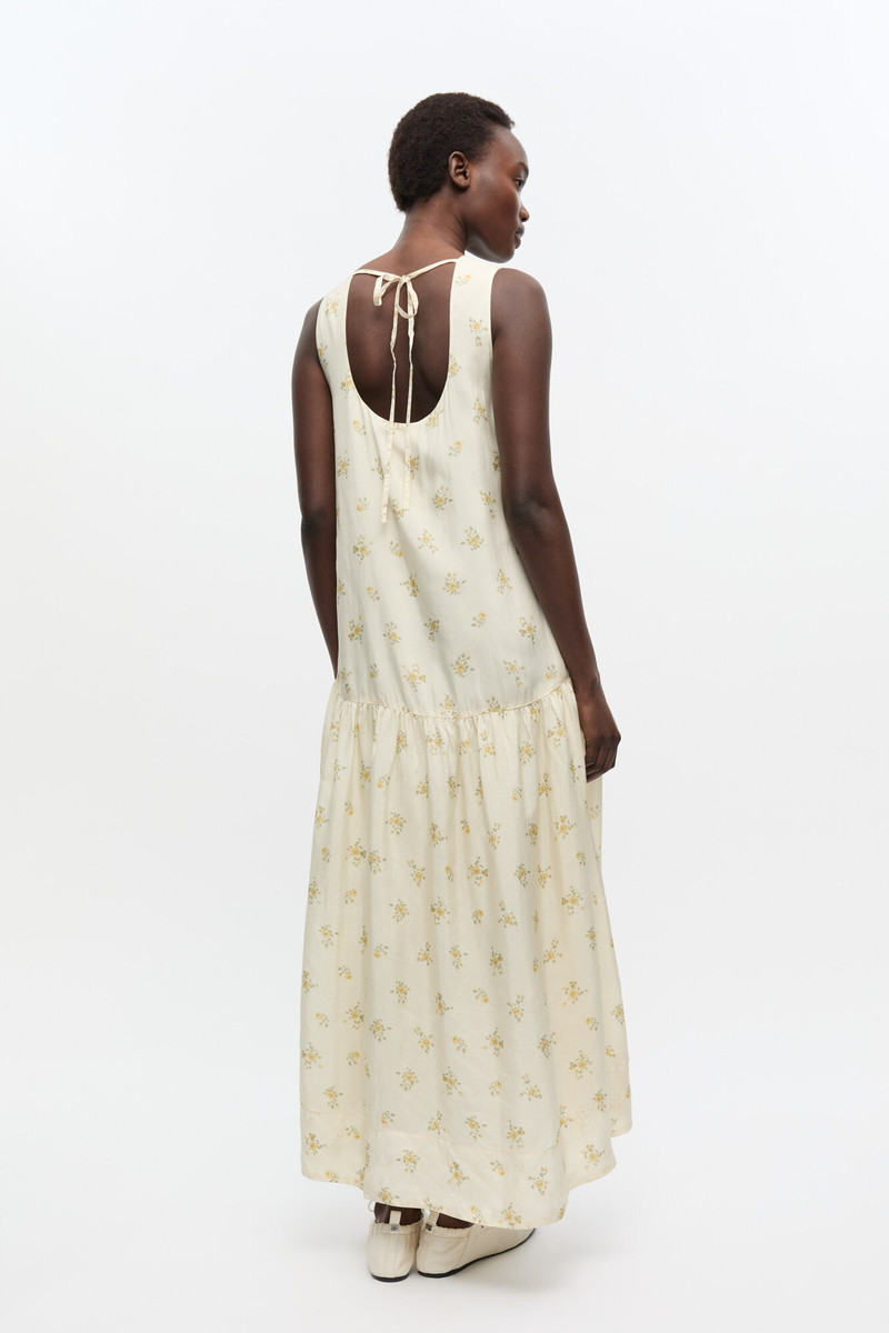 OFF-WHITE FLORAL DRESS 3
