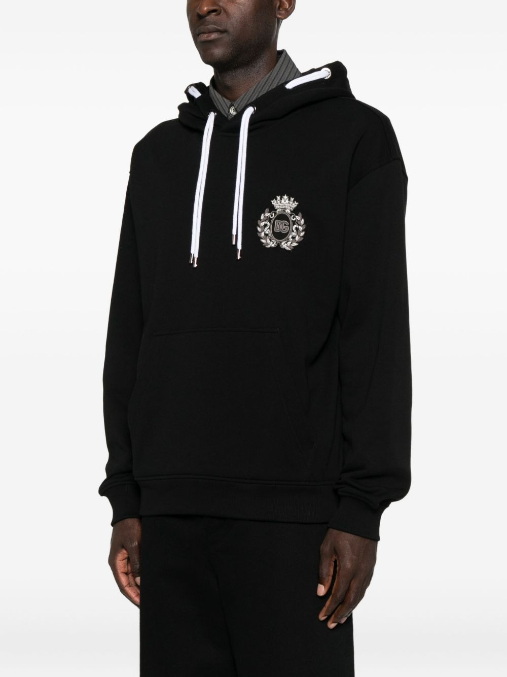 embroidered hoodie - 3