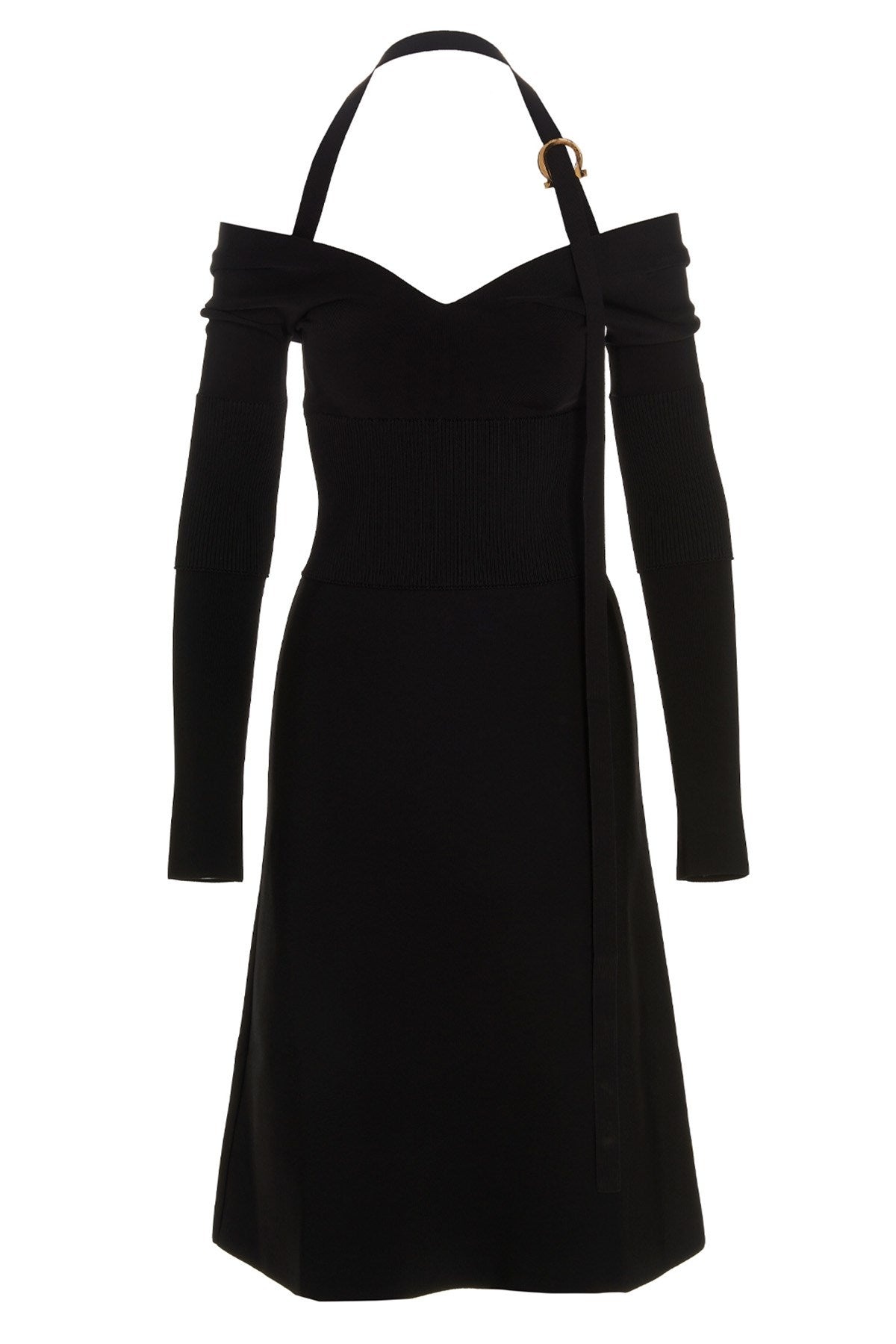 パーティードレス Ferragamo 'Gancini' Buckle Dress FERRAGAMO Ferragamo Women 'Gancini' Buckle Dress | luosophy