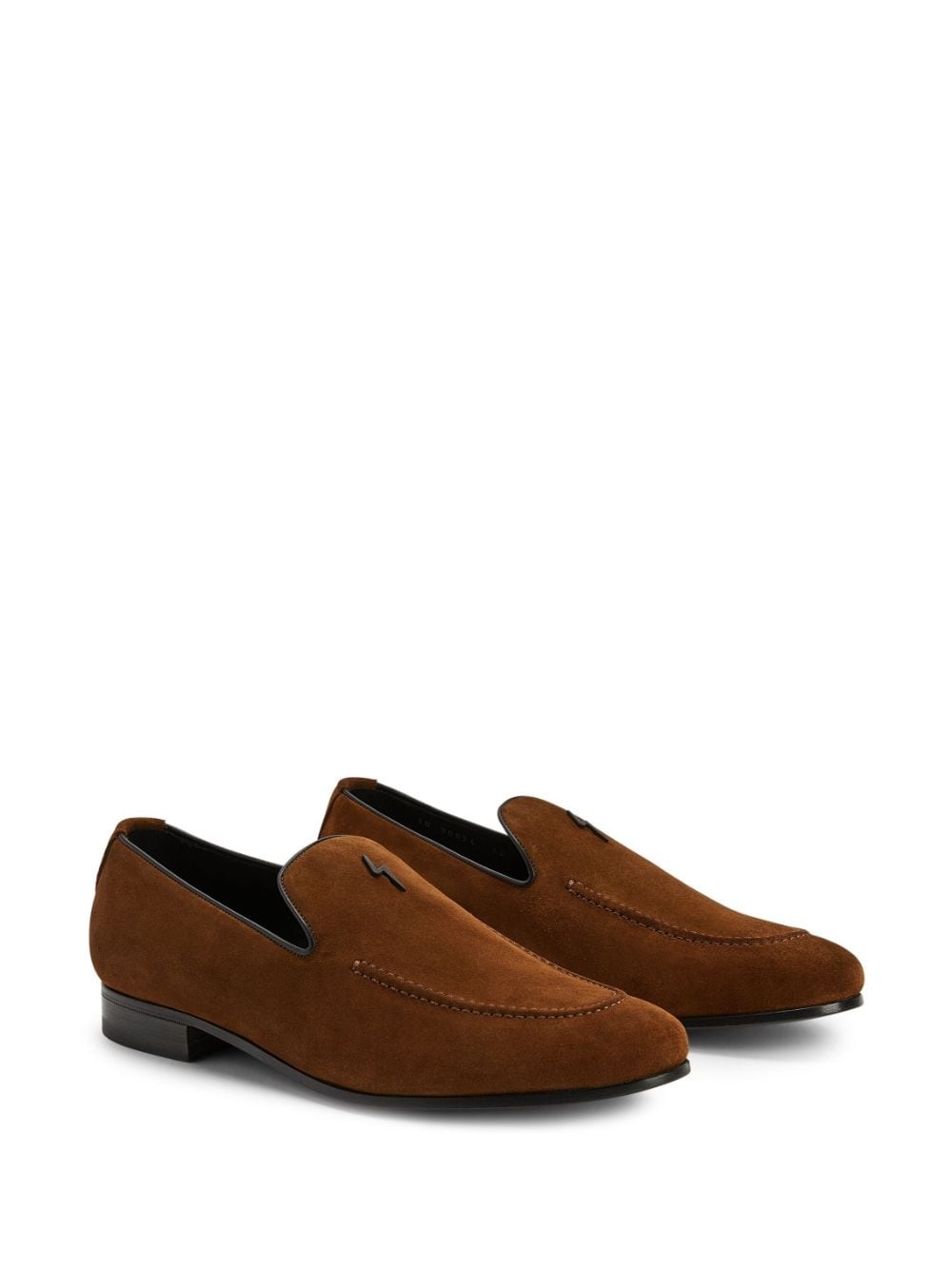 G-Flash motif-embroidered loafers - 2