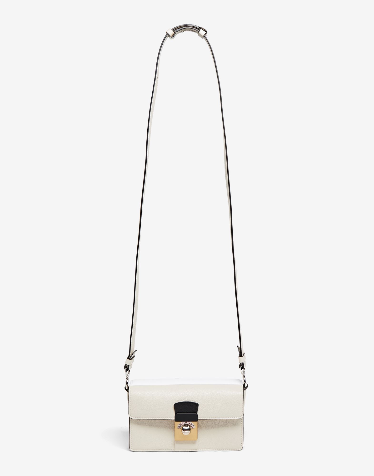 New Lock mini double flap clutch bag - 5