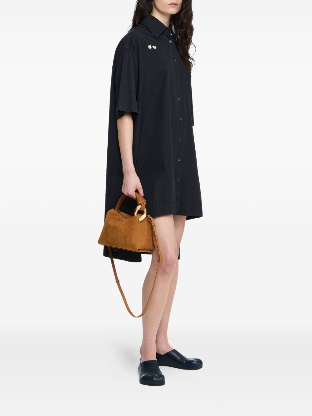 short-sleeve pocket dress - 2