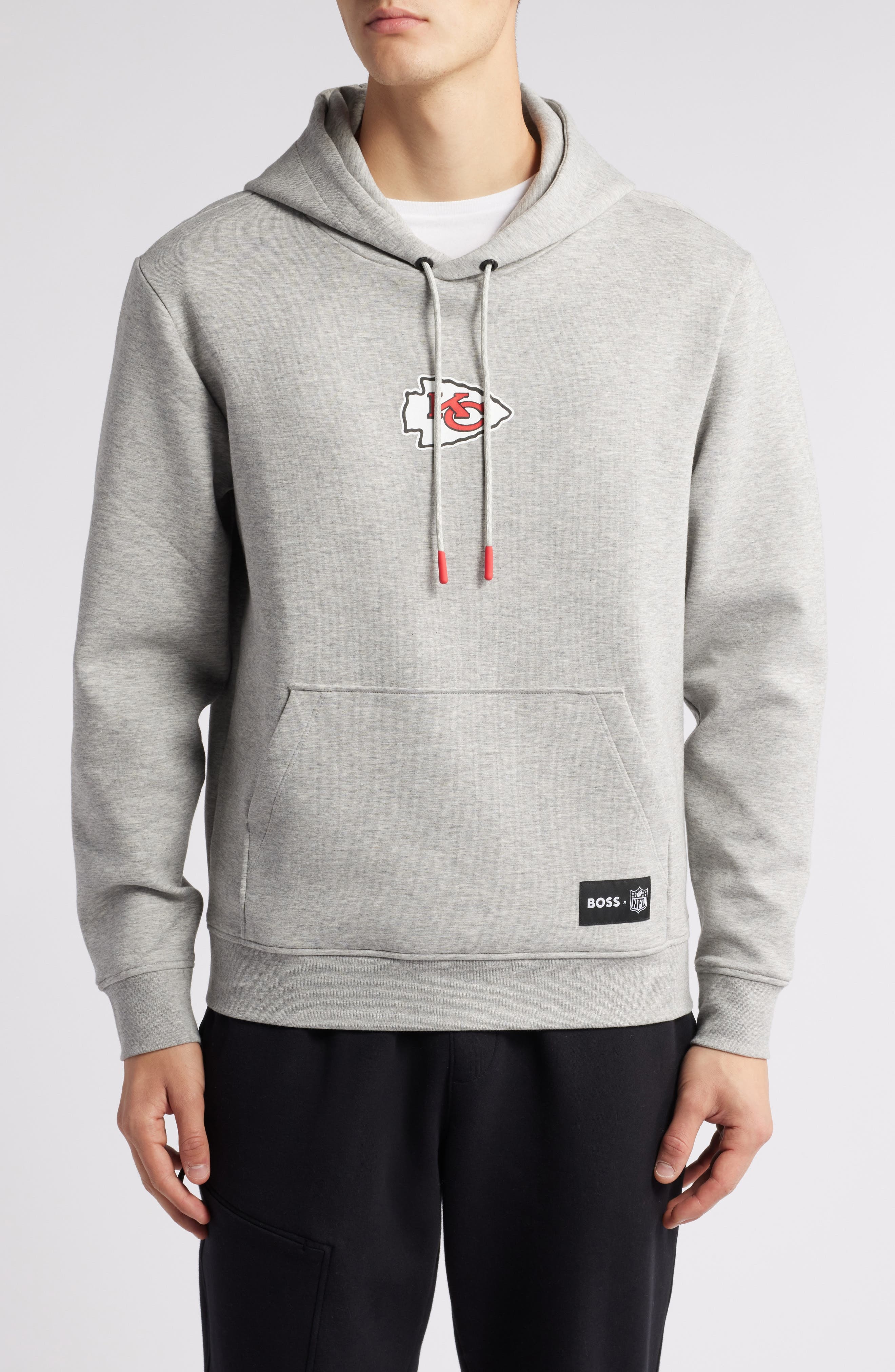 BOSS x NFL Woodson Graphic Hoodie in Kansas City Chiefs at Nordstrom - 1