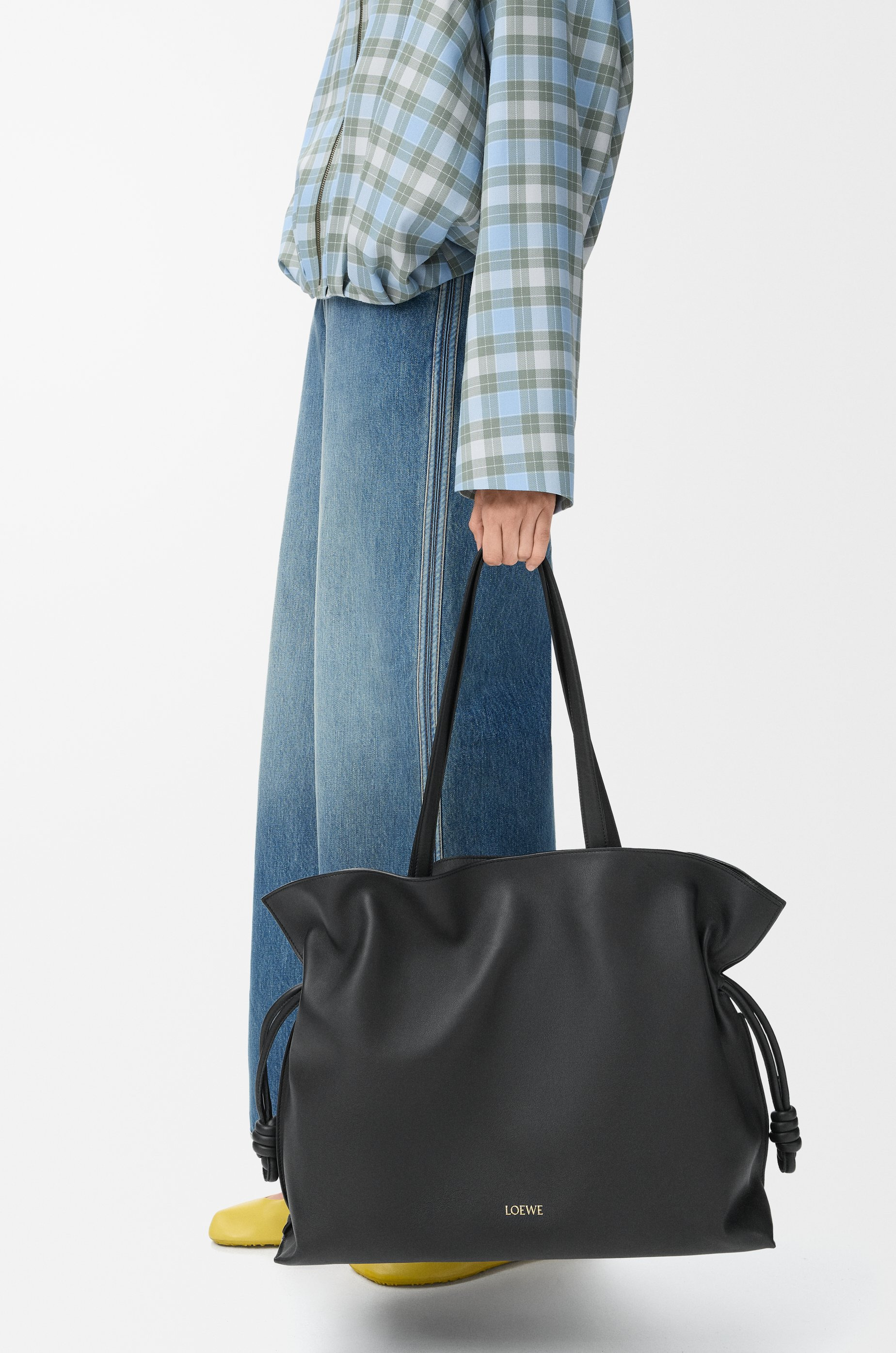 XL Flamenco clutch in nappa calfskin - 3