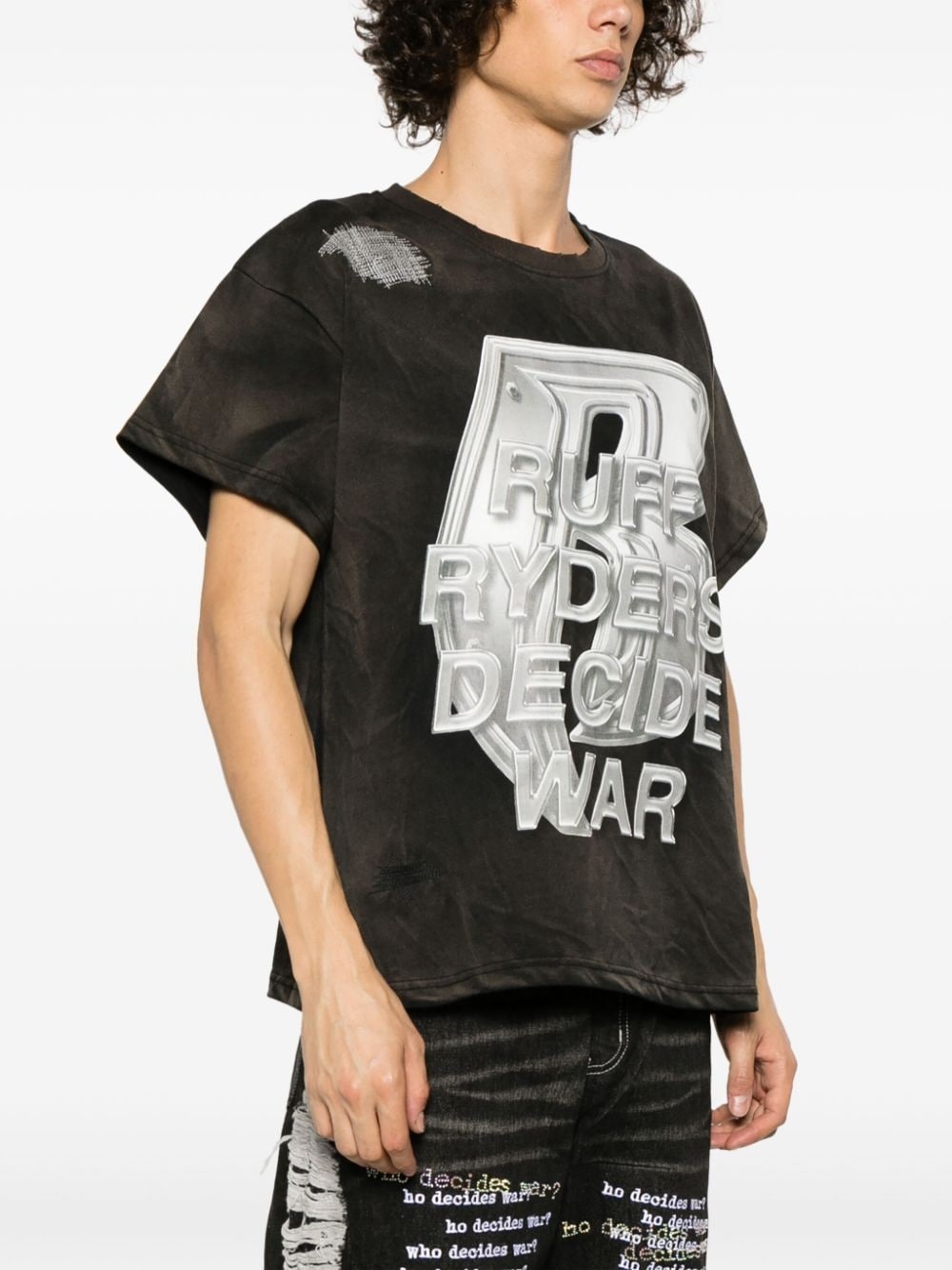 Ruff Ryders graphic-print T-shirt - 3