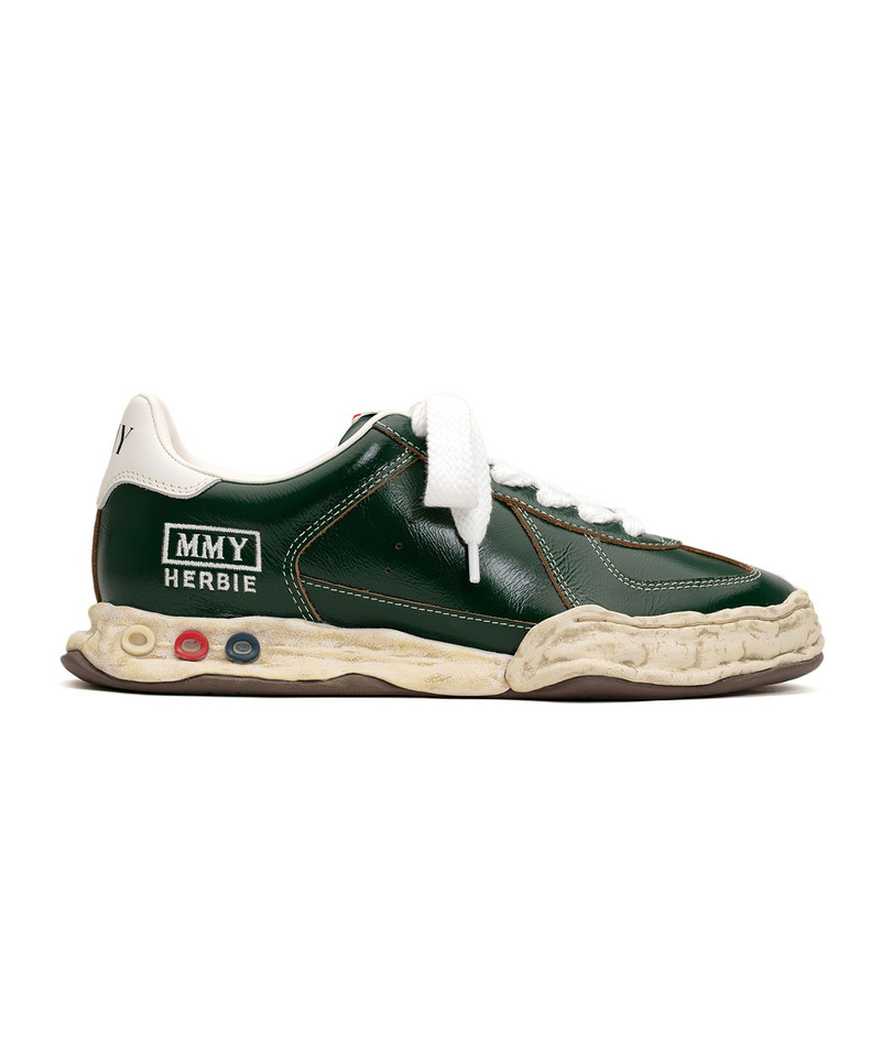 "HERBIE" OG Sole Wrinkled Leather Low-top Sneaker 21