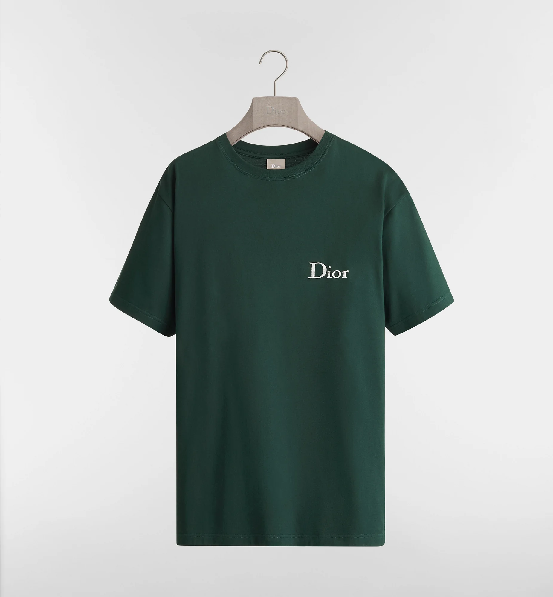 T-Shirt with Dior Embroidery, Relaxed Fit - 1