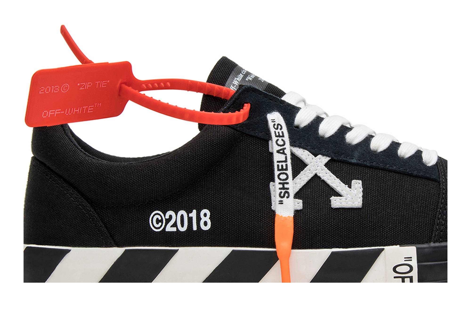 Off-White Vulc Low Top 'Black' - 2