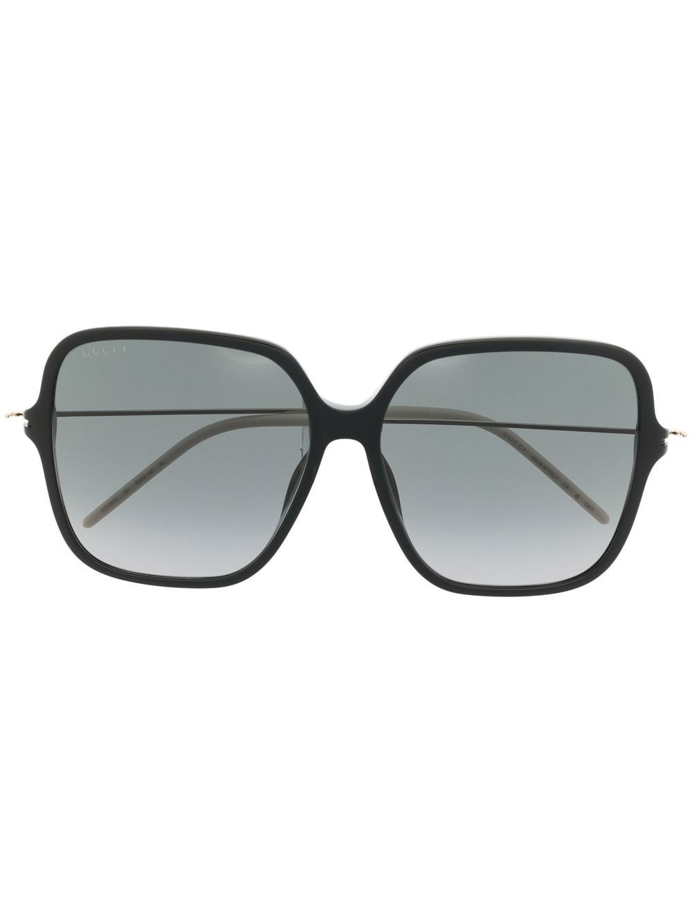 square-frame sunglasses - 1