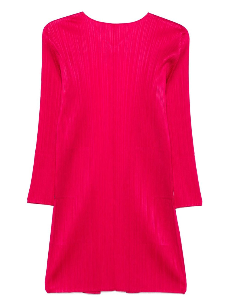 Pleats Please Issey Miyake pleated cardigan outlook