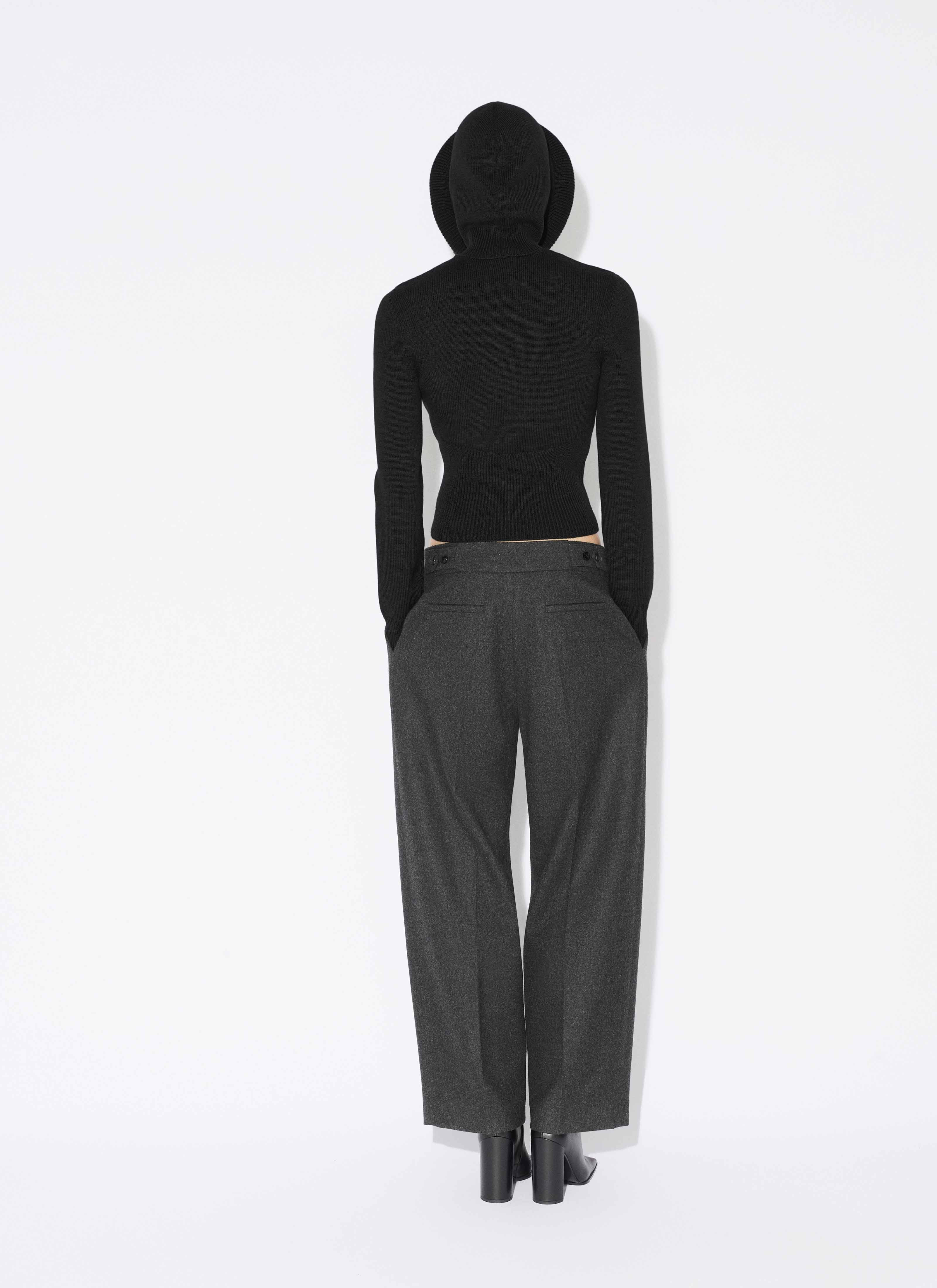 FLANNEL TAILORED PANTS - 3