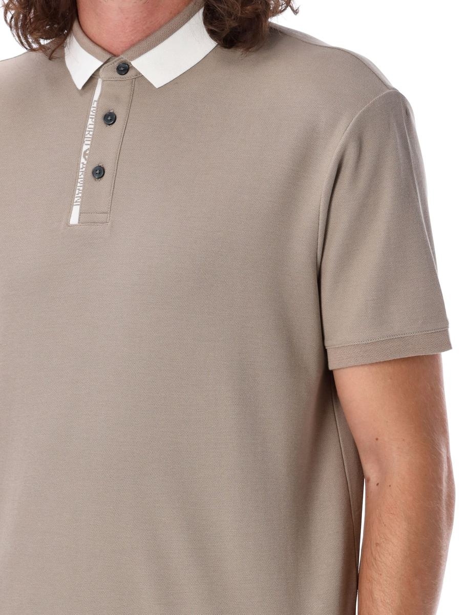 Emporio Armani Contrast Collar Polo Shirt - 3