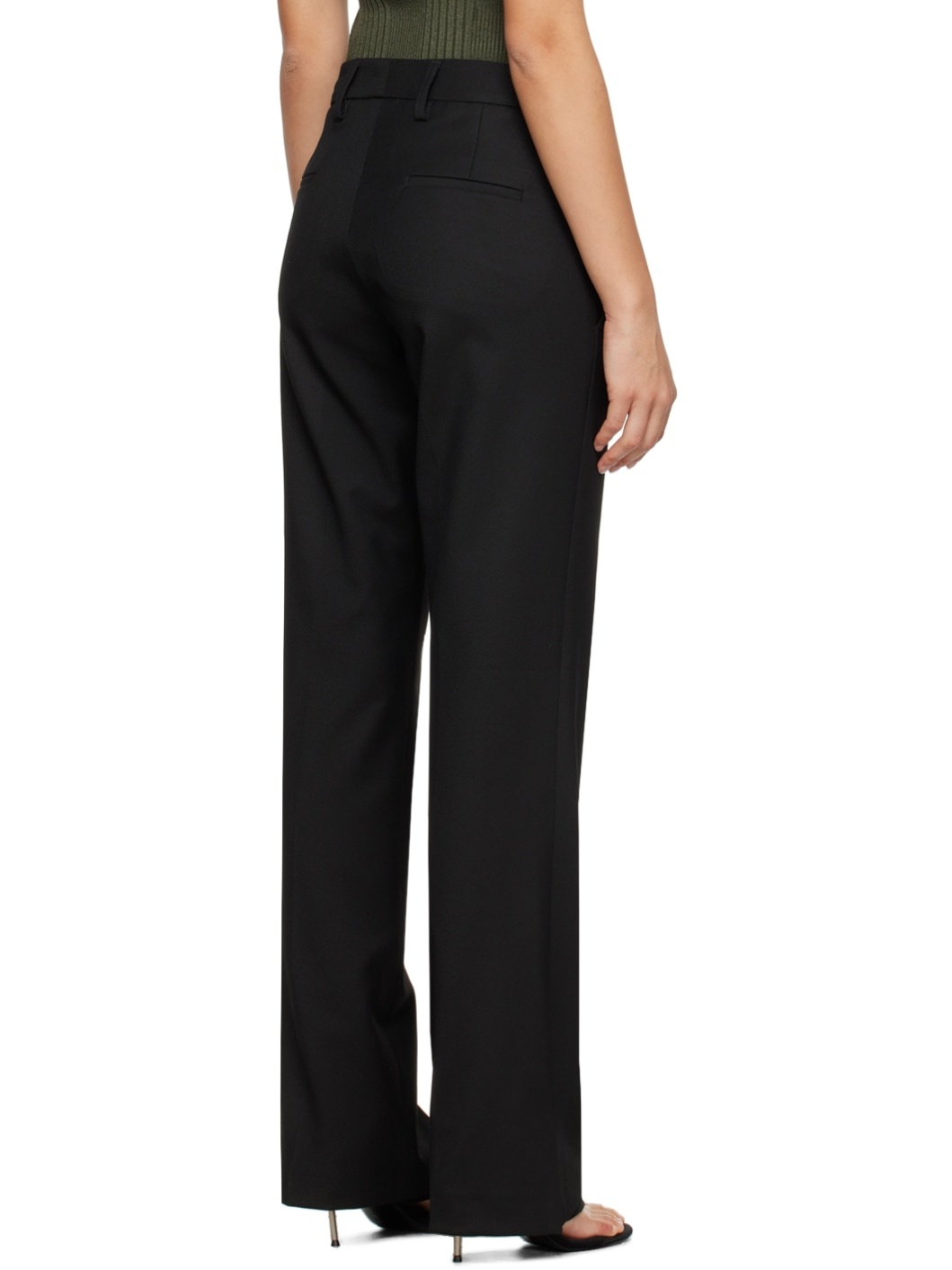 Black Oversized Trousers - 3