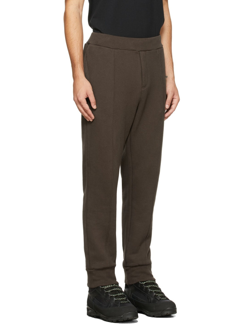 UNDERCOVER Brown Pleated Lounge Pants outlook