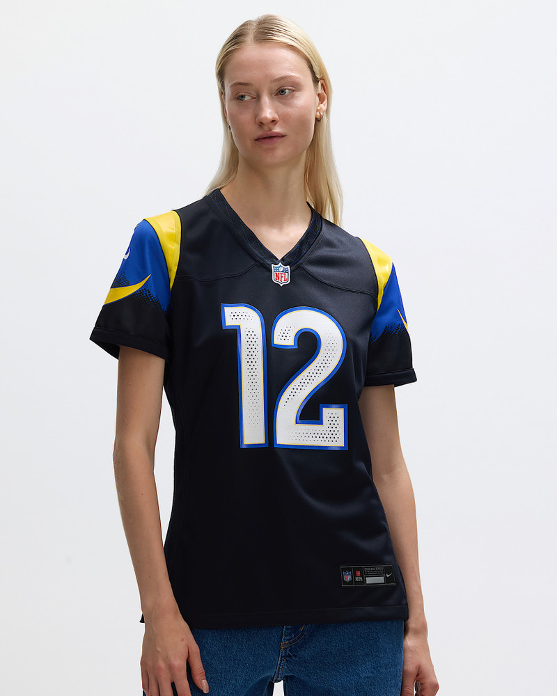Puka Nacua Los Angeles Rams Rivalries Collection Women’s Nike NFL Game Jersey 1