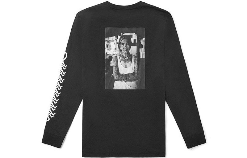 Vans Vans OtwWhang Od Alphabet Character Printing Long Sleeves Couple Style Black VN0A4RAWBLK outlook