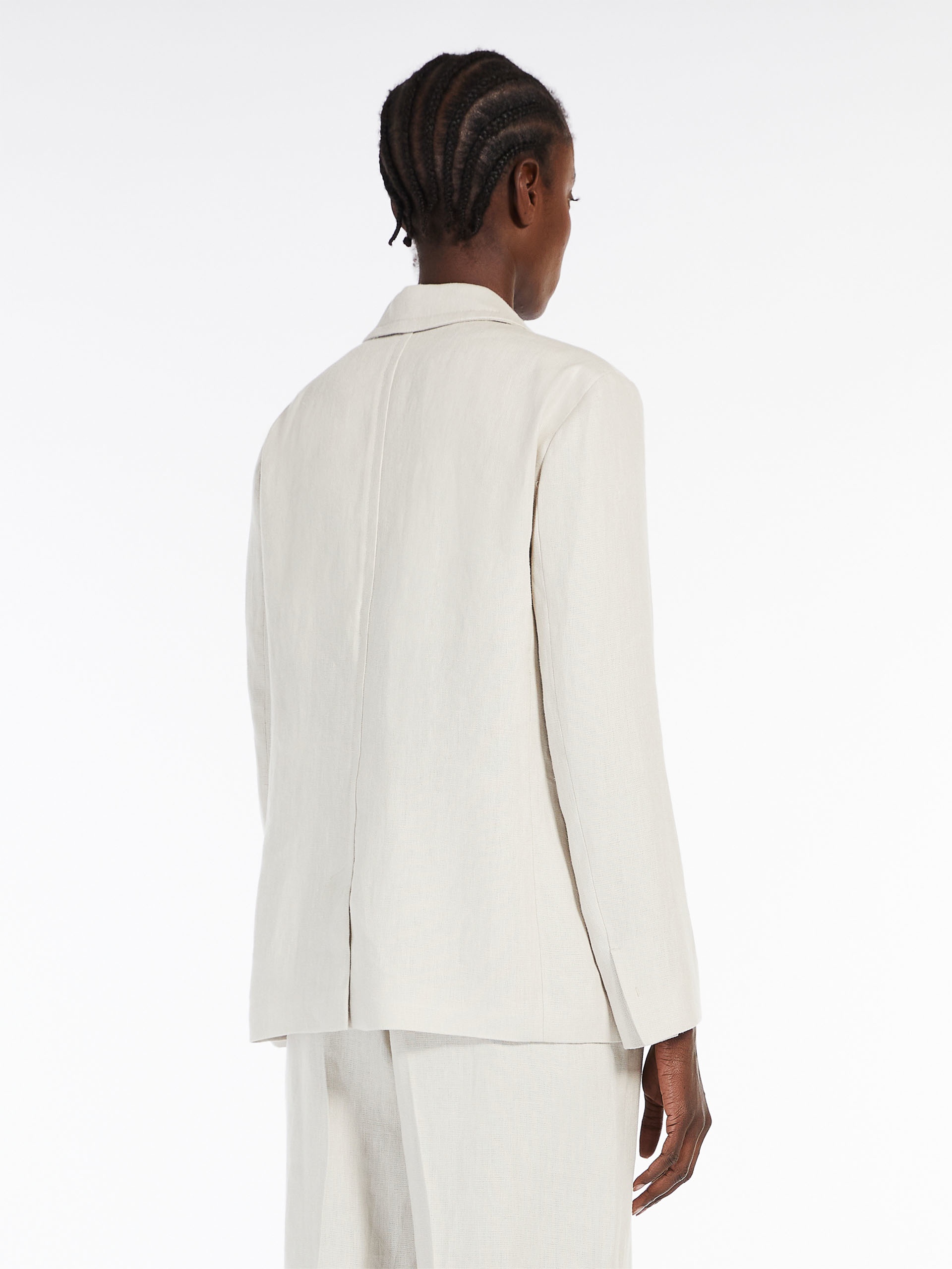 DT★Max Mara★socrates リネンキャンバスブレザー アウトレット☆socrates リネンキャンバスブレザー (S Max Mara