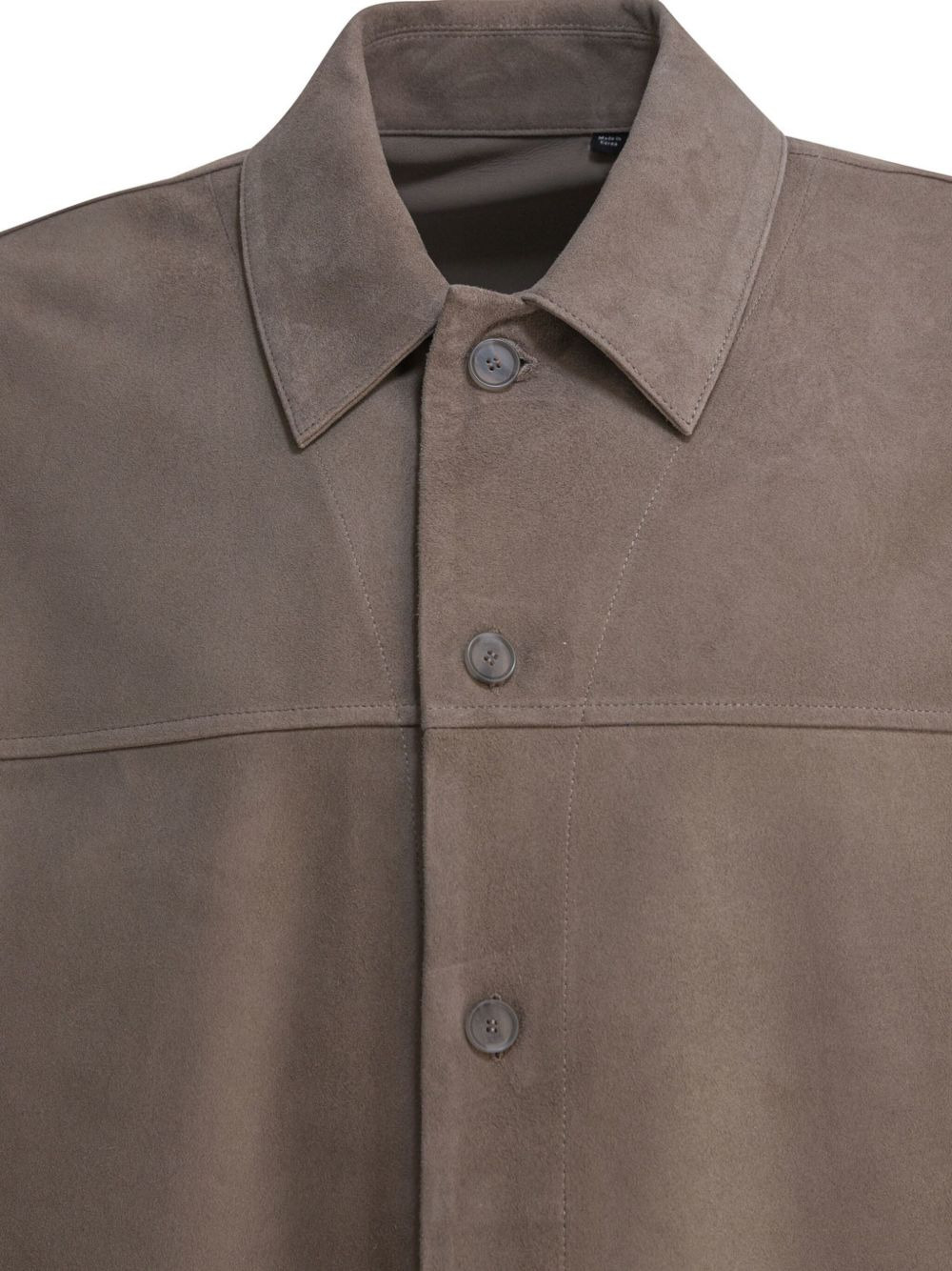 button-down patch-pocket jacket - 4