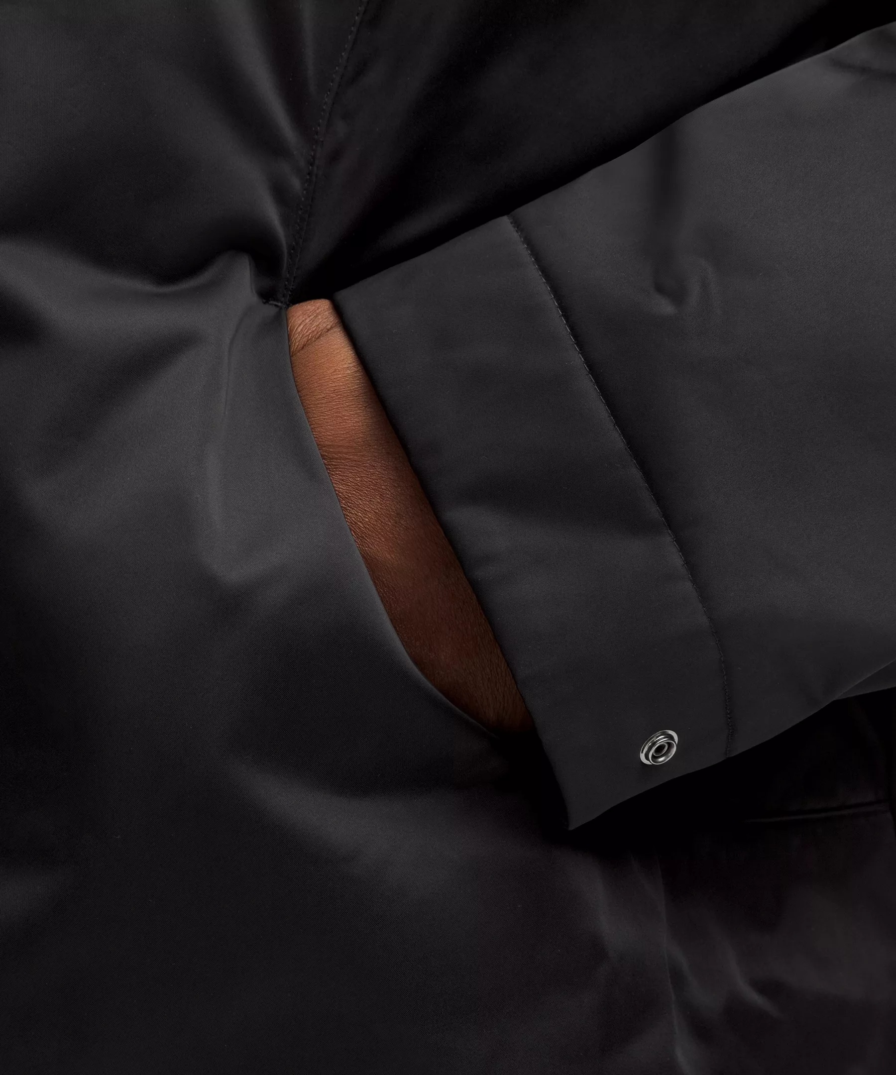Taffeta Removable-Hood Collared Jacket *SLNSH Collection - 7