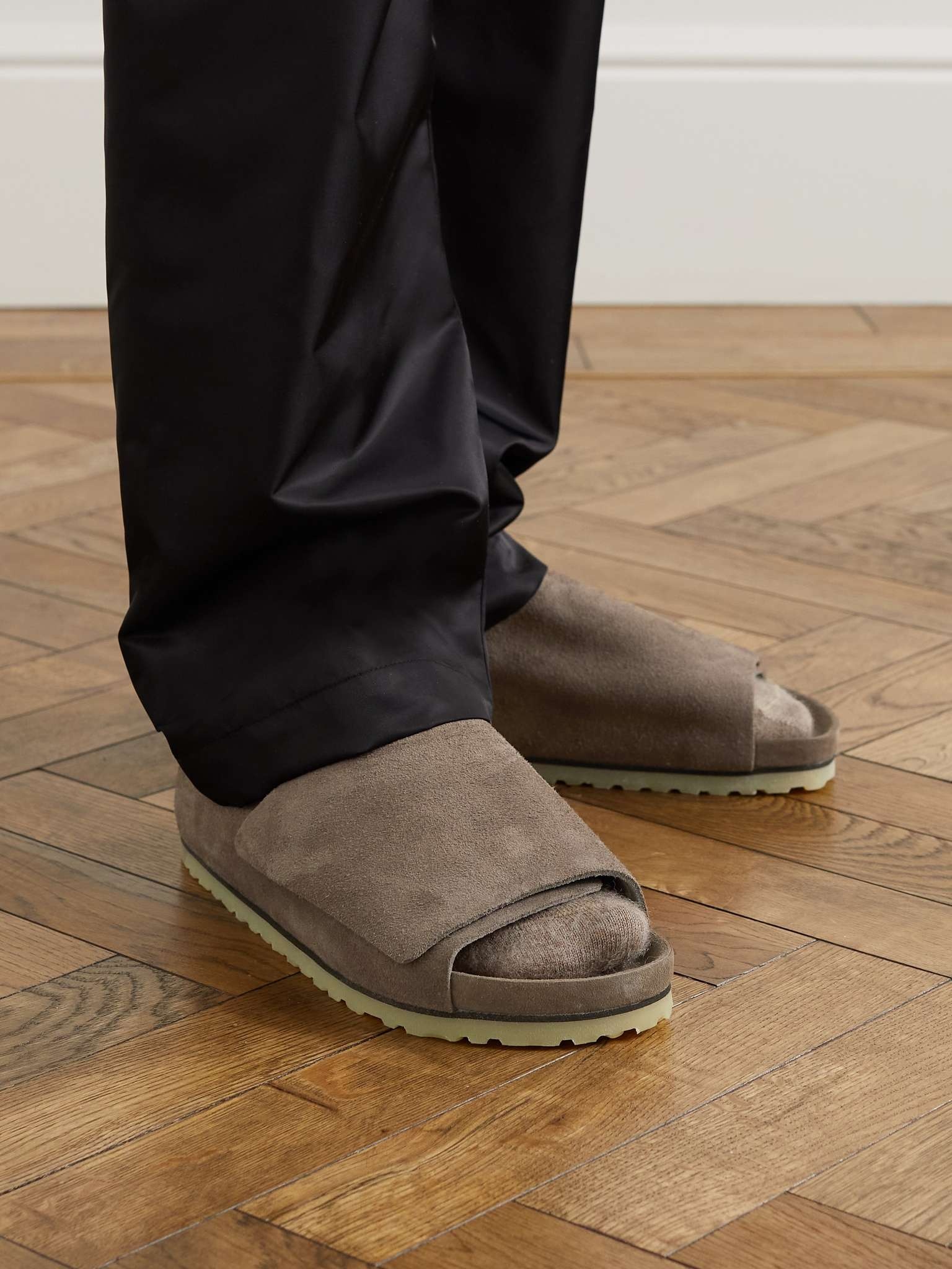 + Fear of God Suede Sandals - 2