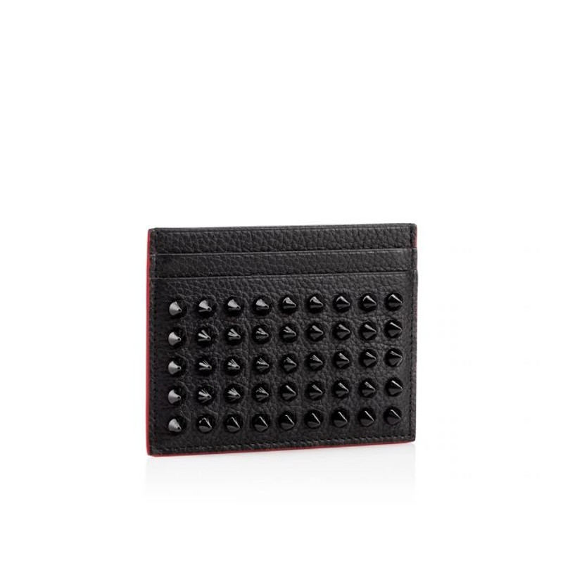 Christian Louboutin Kios Card Holder BLACK outlook
