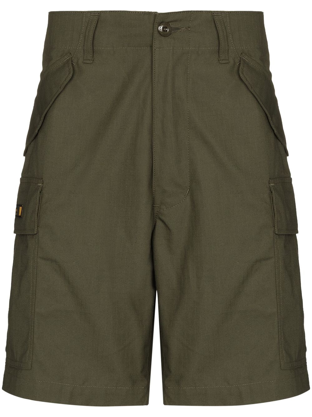 cotton cargo shorts - 1