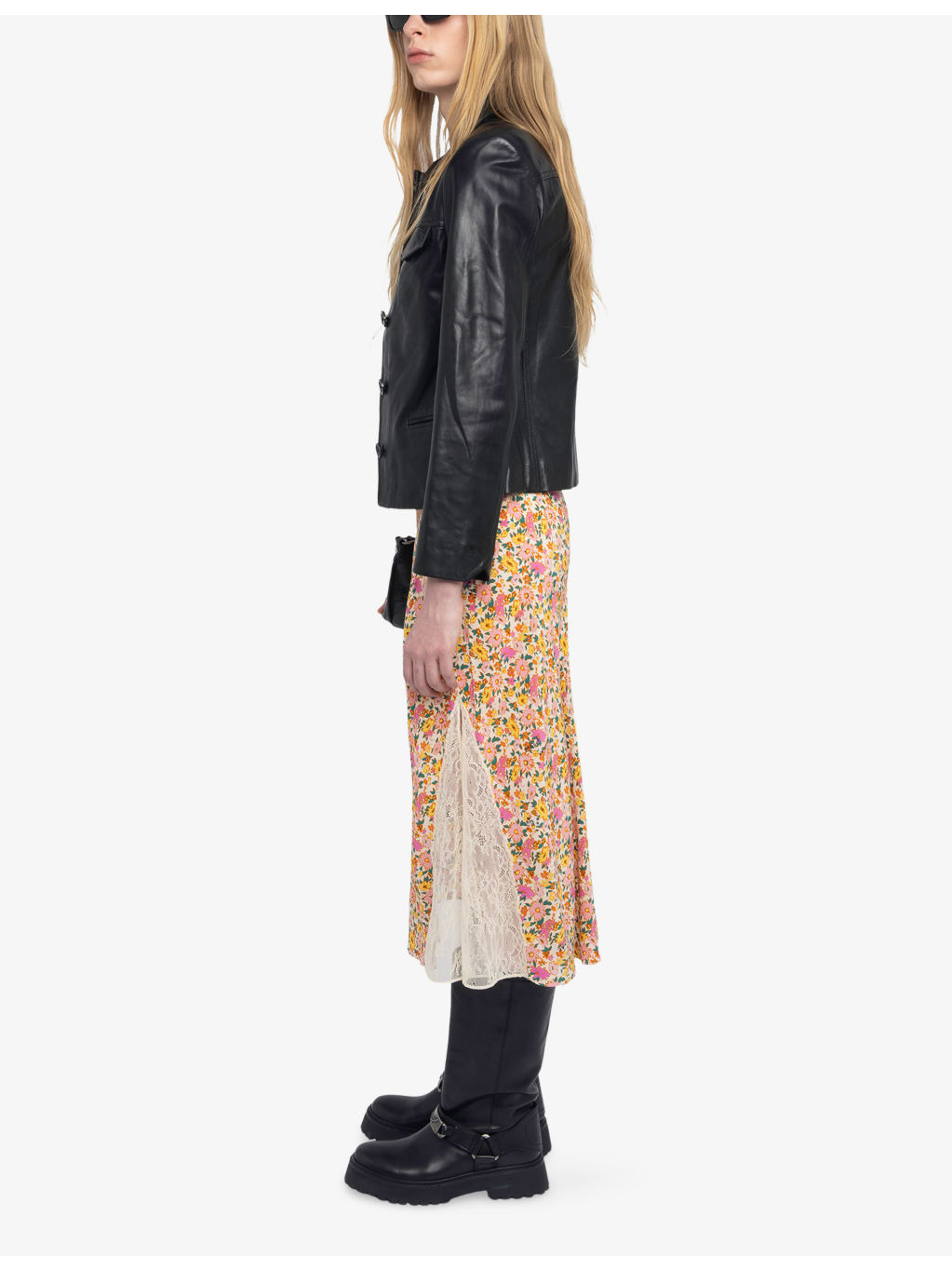 Jayla Floral-Print Woven Midi Skirt - 3