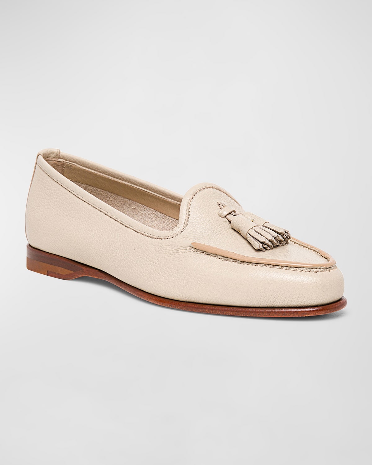 Andrea Calfskin Tassel Loafers - 2