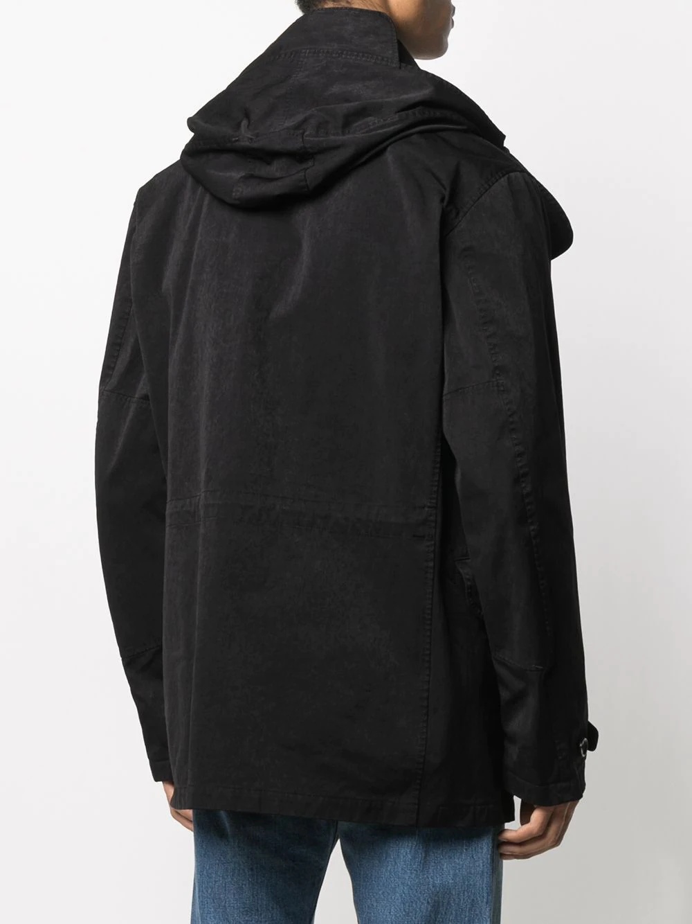 hooded duffle coat - 4