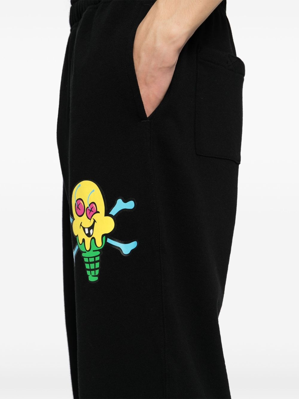 graphic-print track pants - 5