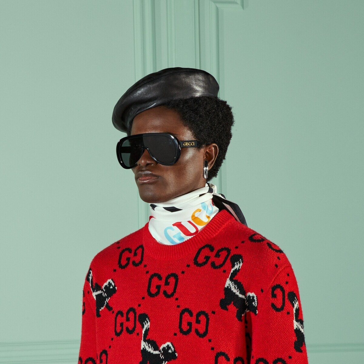 'Exquisite Gucci' silk foulard - 3