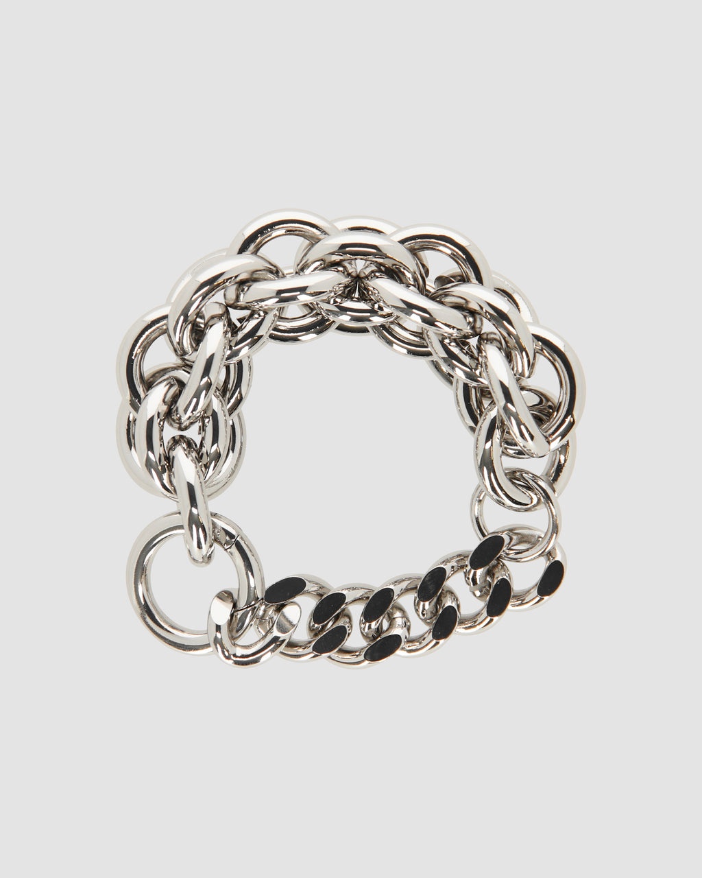 DUAL CHUNKY CHAIN BRACELET - 2