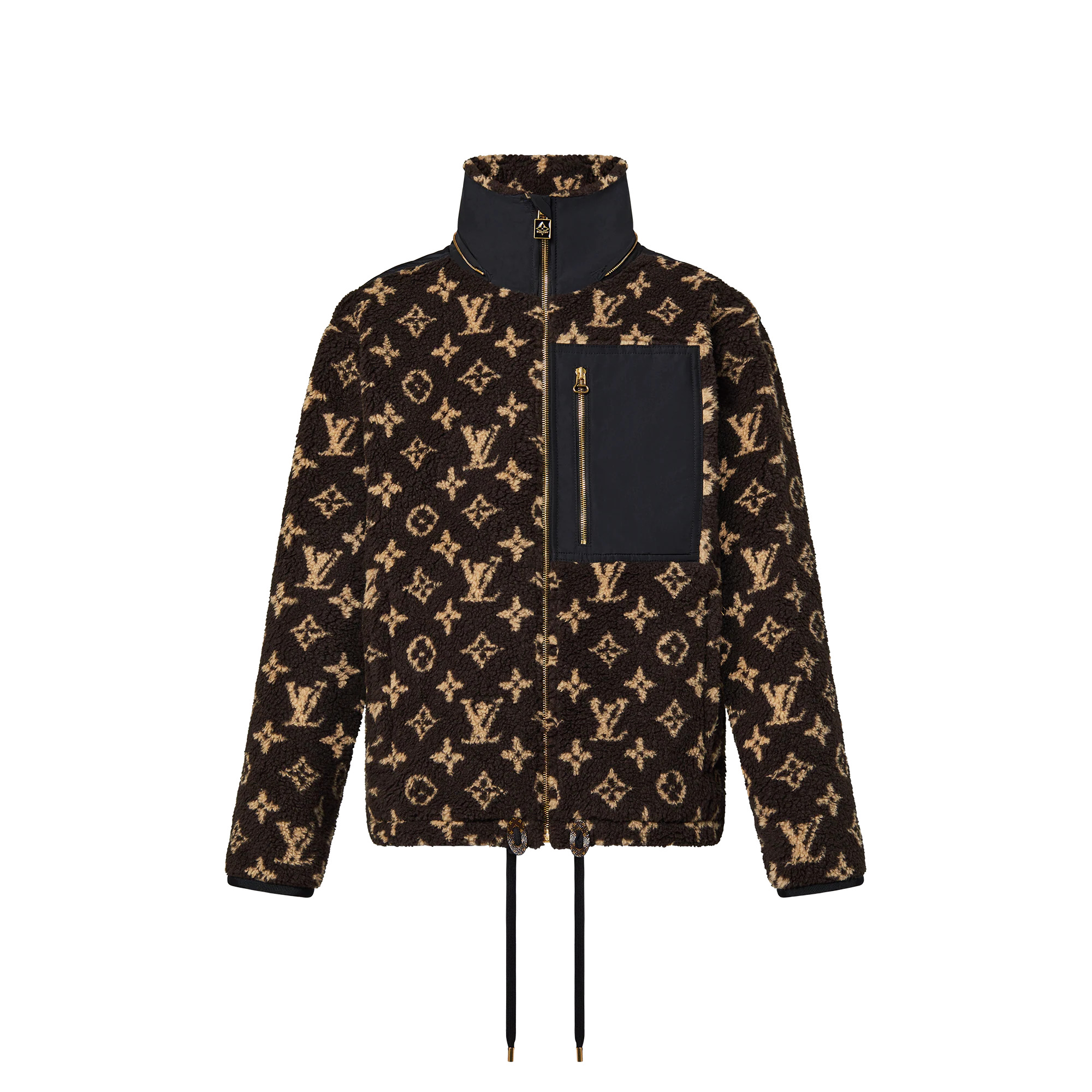 Monogram Fleece Parka - 1