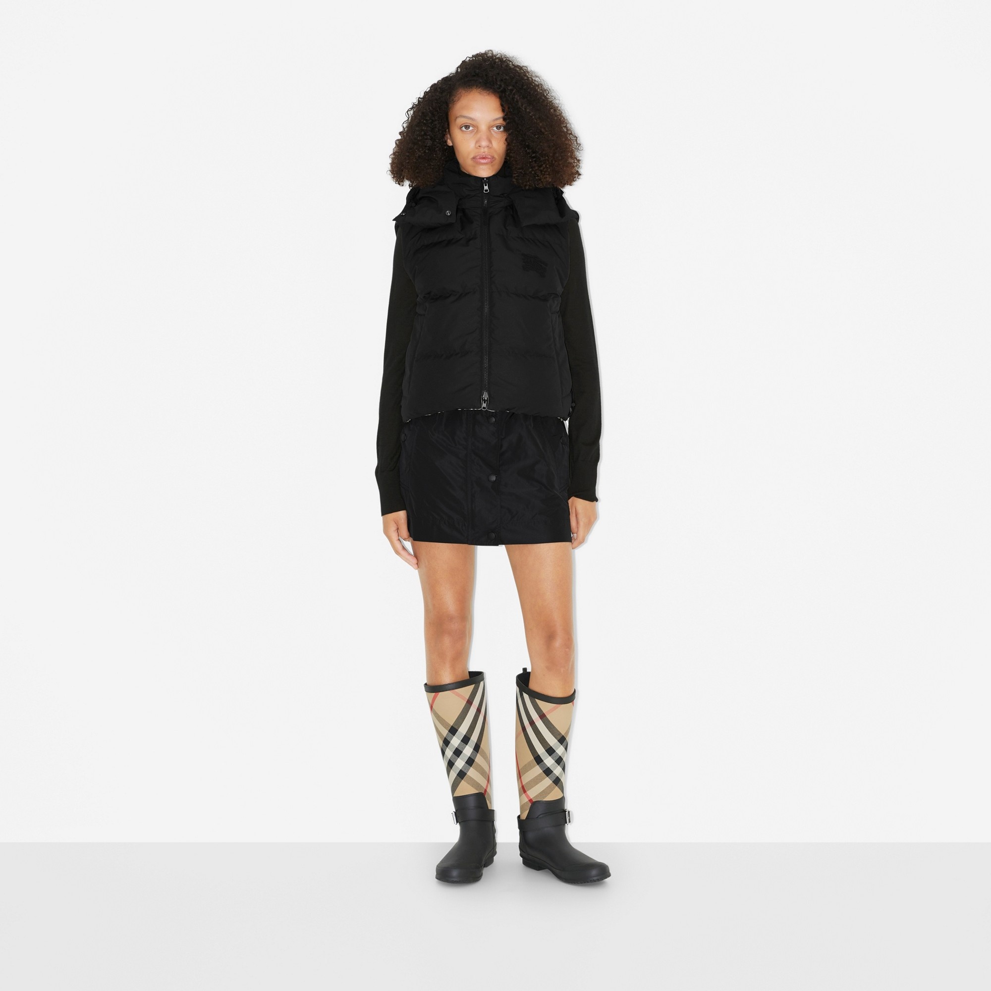 Reversible Down Puffer Gilet - 7