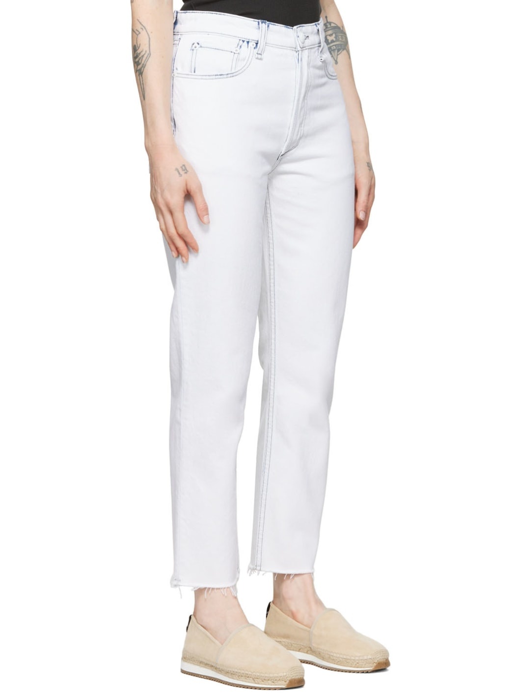 White Nina Jeans - 2