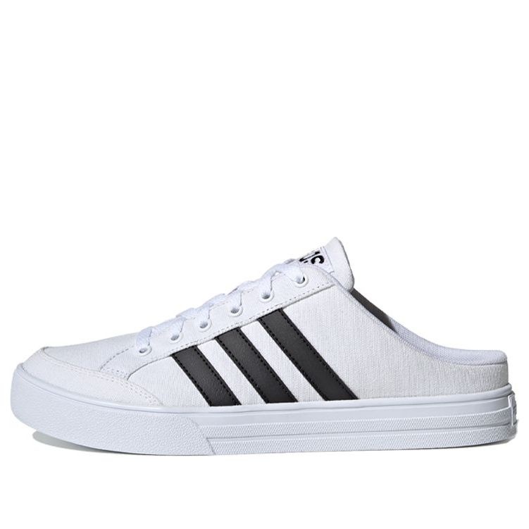 adidas VS Set Mule 'White Black' FX4849 - 1