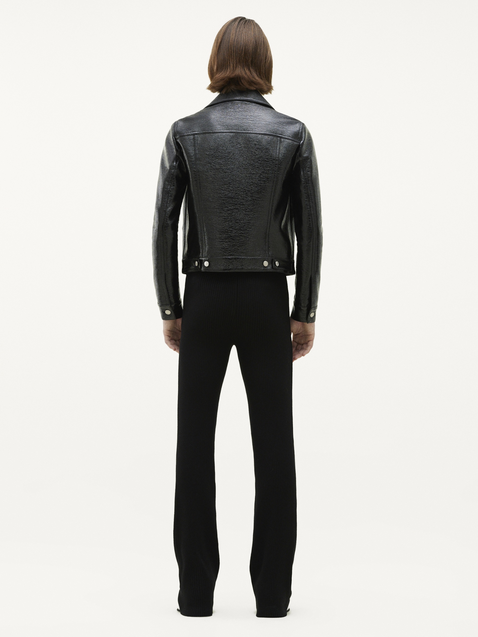 V CUT TRUCKER JACKET - 4